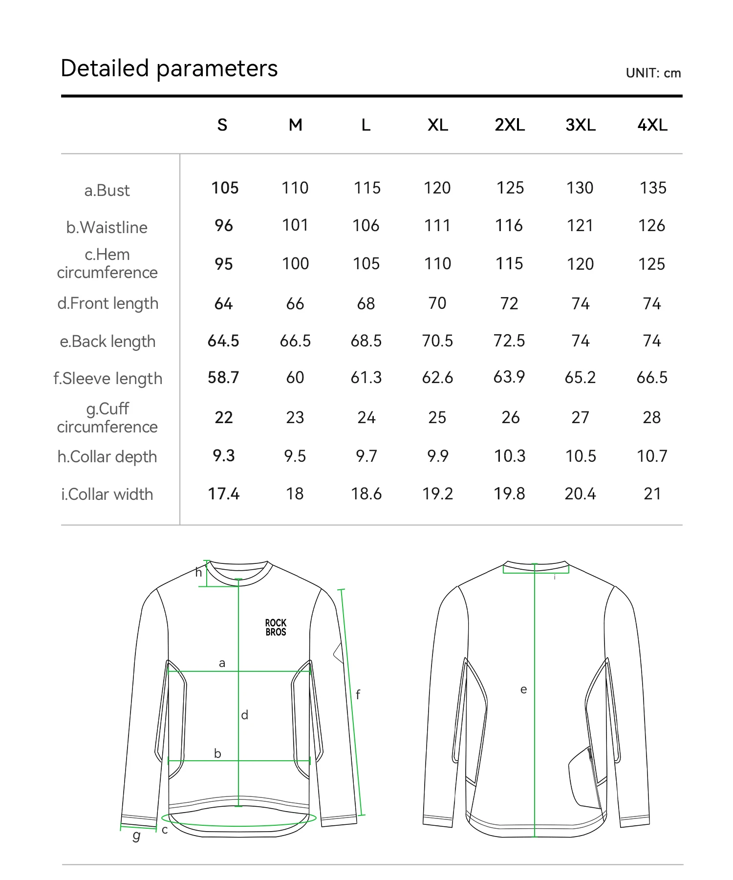 ROCKBROS Fahrrad-Shirts, lange Ärmel, leicht, atmungsaktiv, schnell trocknend, Fahrrad-Kleidung, lässig, locker, bequem, Herren-Trikot – Detail 15