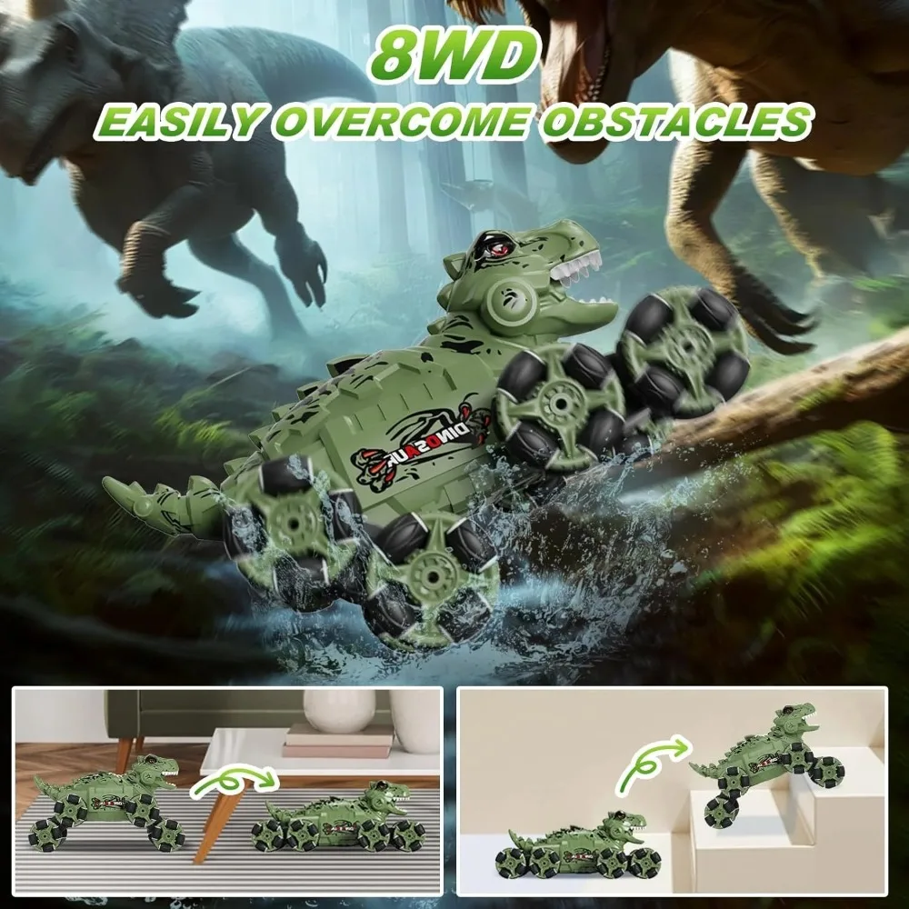 8WD RC Stunt Car, 2.4GHz Remote Control Car, RC Cars Toys Monster Truck for Ages 3-10 Boys Girls 4