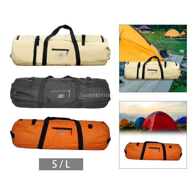 캠핑 텐트 보관 가방, 대용량, 옥스포드 천, 방수 기능, 접이식 디자인, 다용도 사용, 야외 활동