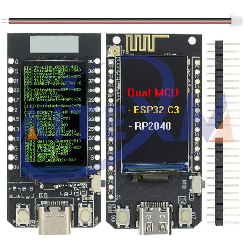 รูปสินค้า โมดูลจอแสดงผล WiFi Bluetooth ESP32 S3 1.9 นิ้ว