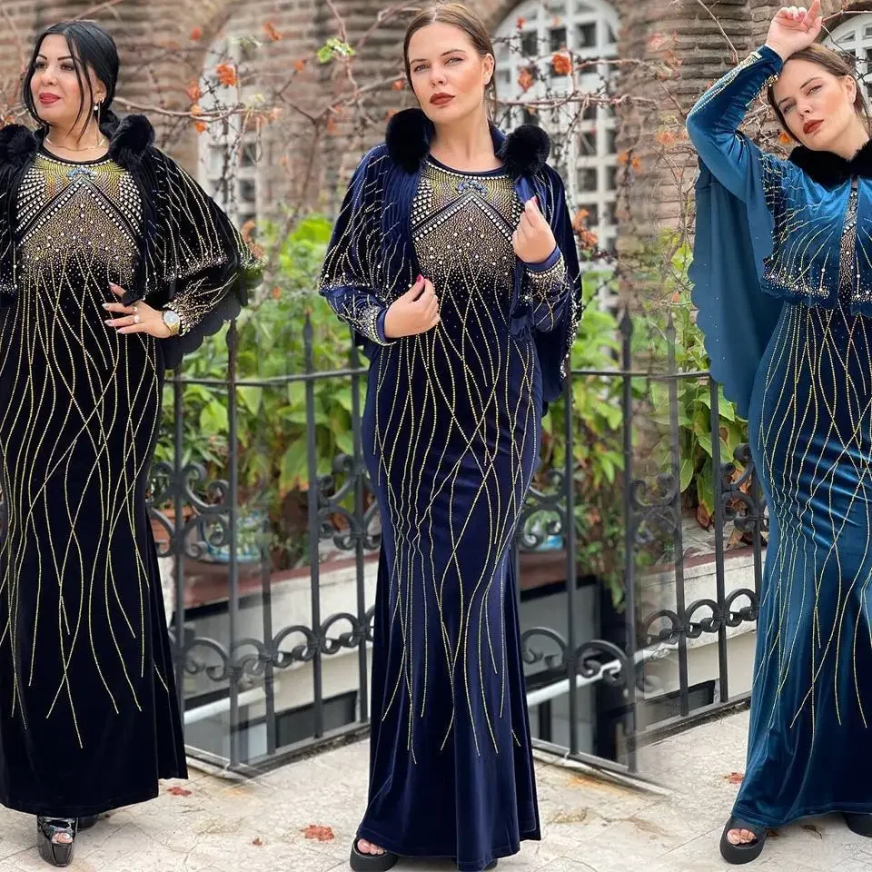 Рисунок 2 - Роскошные бархатные платья для свадебной вечеринки