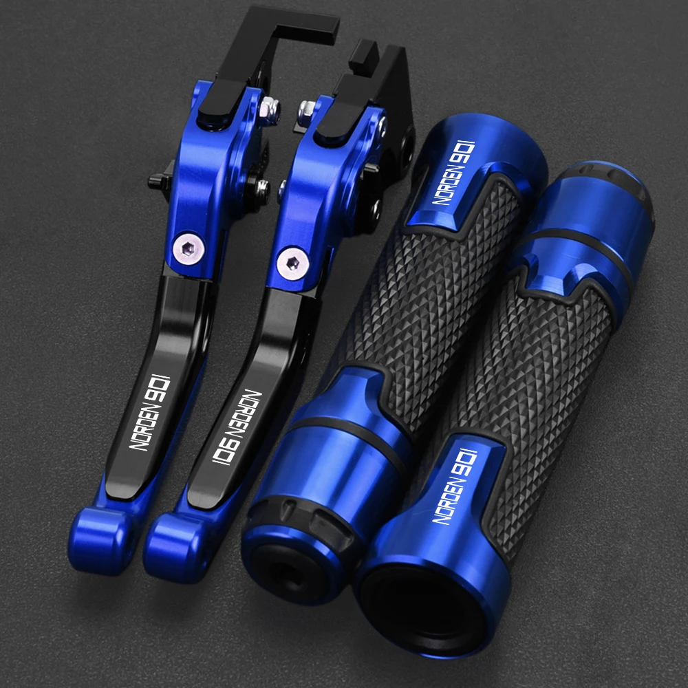 

New For Husqvarna Norden 901 norden901 NORDEN 901 Motorcycle Accessories Extendable CNC Brake Clutch Levers Handlebar Grips Ends