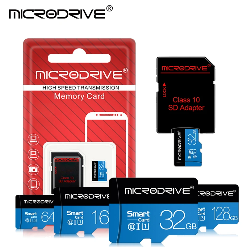 스마트폰용 마이크로 TF SD 카드, 펜 드라이브, 미니 플래시, USB 미니 SD 카드, 메모리 카드, 4GB, 8GB, 16GB, 32GB, 64GB