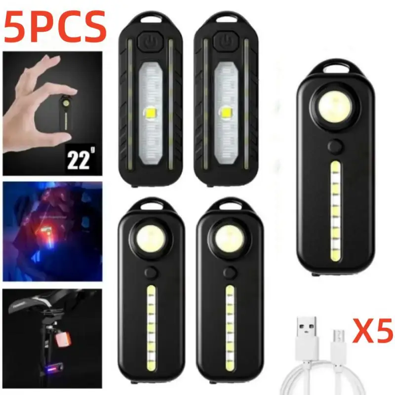 

1/2 шт., мини-фонарик с USB-портом