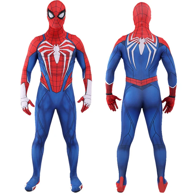 Traje Cosplay de Homem Aranha Avançado Lycra Spandex Adultos