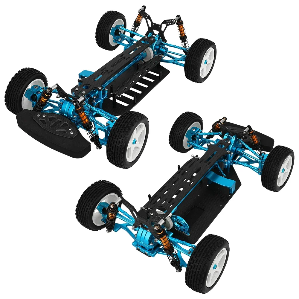 Tamiya RC Chassis カーボンファイバー Metal & Carbon Fiber Frame Chassis with Shock Absorbers