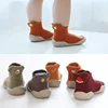 Spring and Autumn Children's Walking Shoes Soft Sole Silicone Cartoon Pure Cotton Baby Shoes Kindergarten Baby Socks Shoes 1