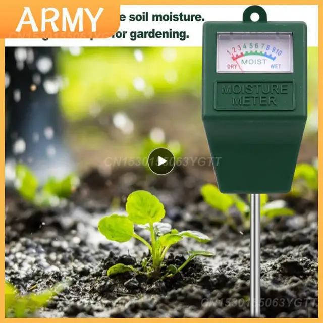 Érzékelő Mérő Virágvíz Elemző Detektor Talaj Nedvesség Higrométer Szerszám Analizátorok Kertészeti Növény Fém Szonda