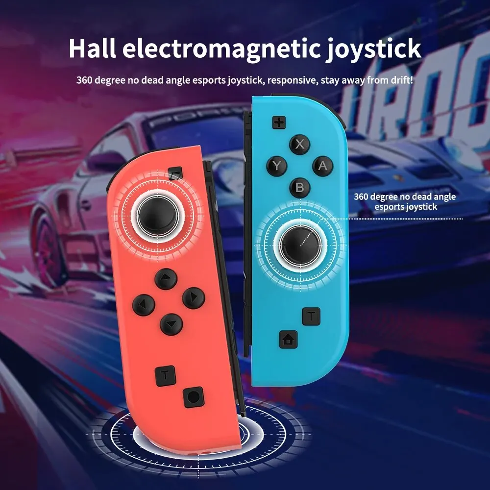Game Controller Joy Pad Joycons For Nintendo Switch Joystick Wireless Game Console Turbo Wake Up Function