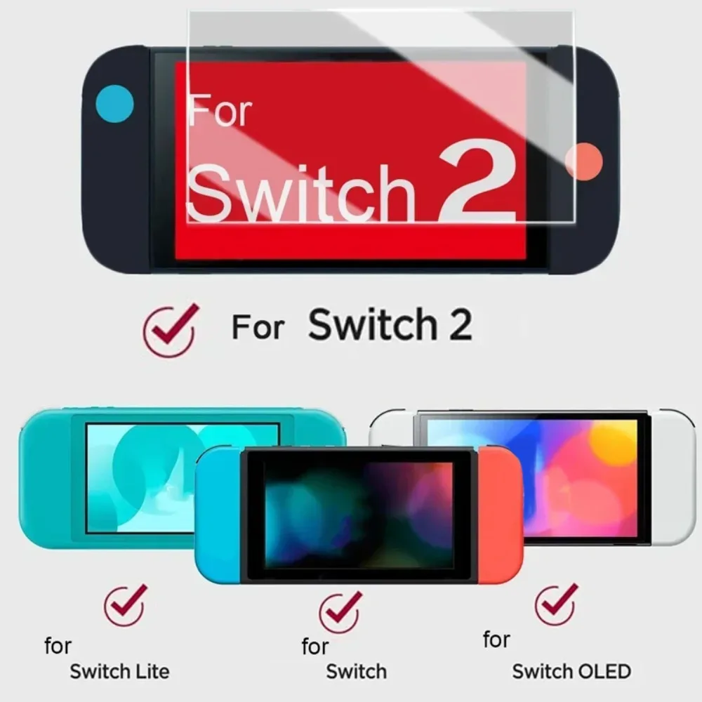 Premium Tempered Glass Screen Protector (1/2/3 Pack) - HD Clear, Anti-Scratch Protective Films