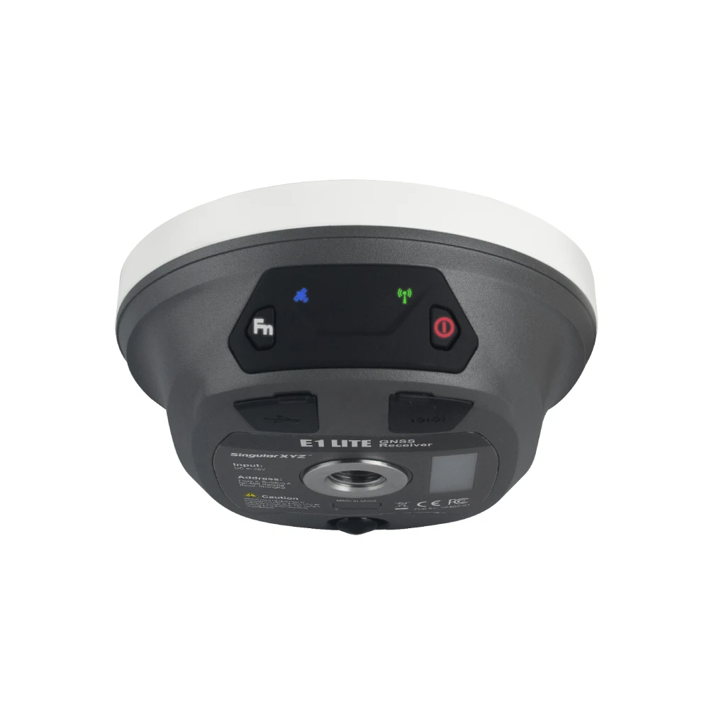 SingularXYZ RTK E1 Lite GNSS 베이스 로버 1년 우선 지원 토지 측량 GNSS 수신기 (경기 환경용)