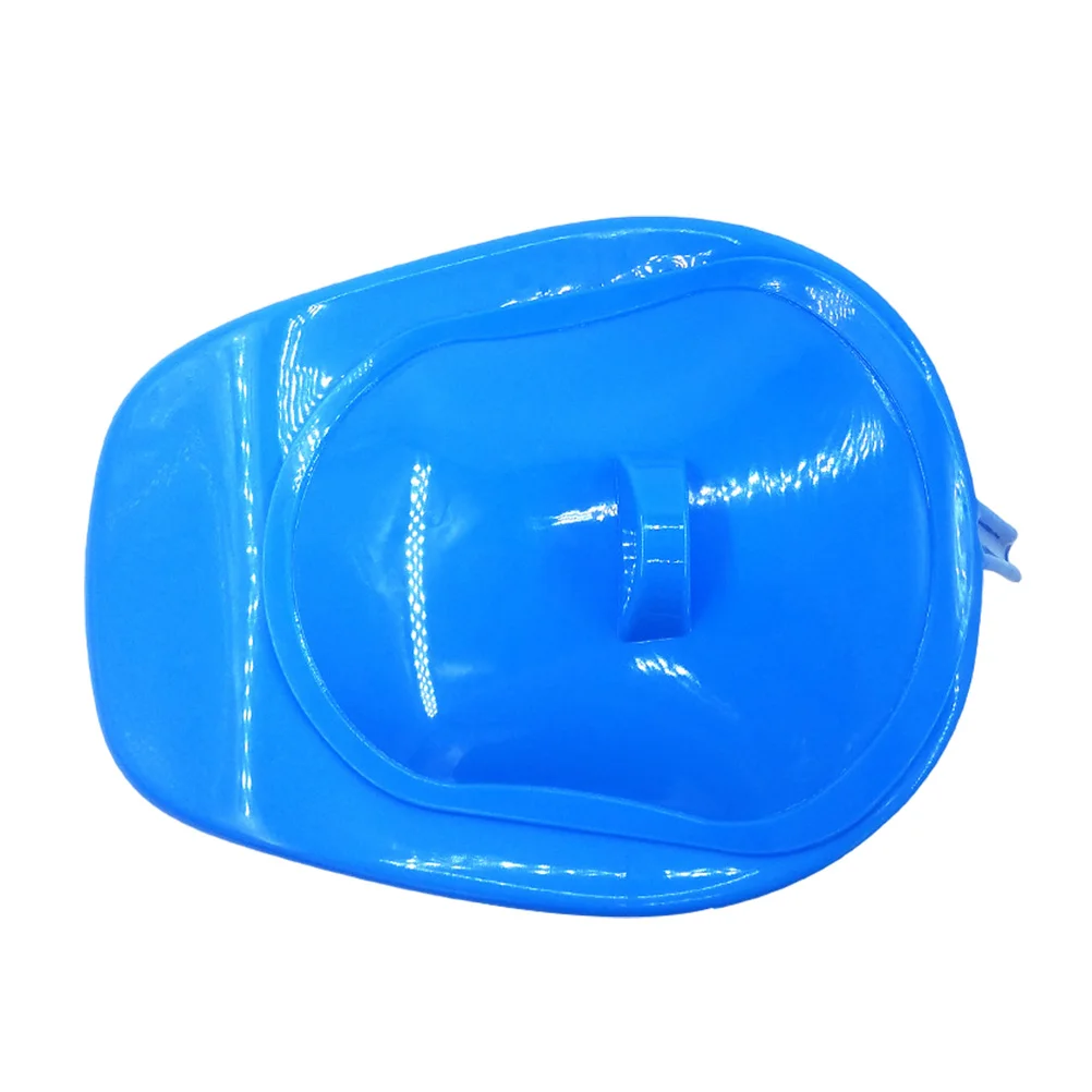 

Bedpan with Cover Bedridden Elderly Portable Potty Care for Plastic Handled Patient Pregnant Woman