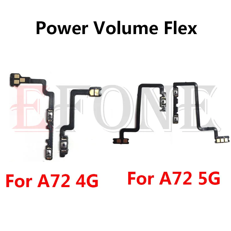 For OPPO A73 A74 A77 4G 5G Power On Off Volume Switch Side Button