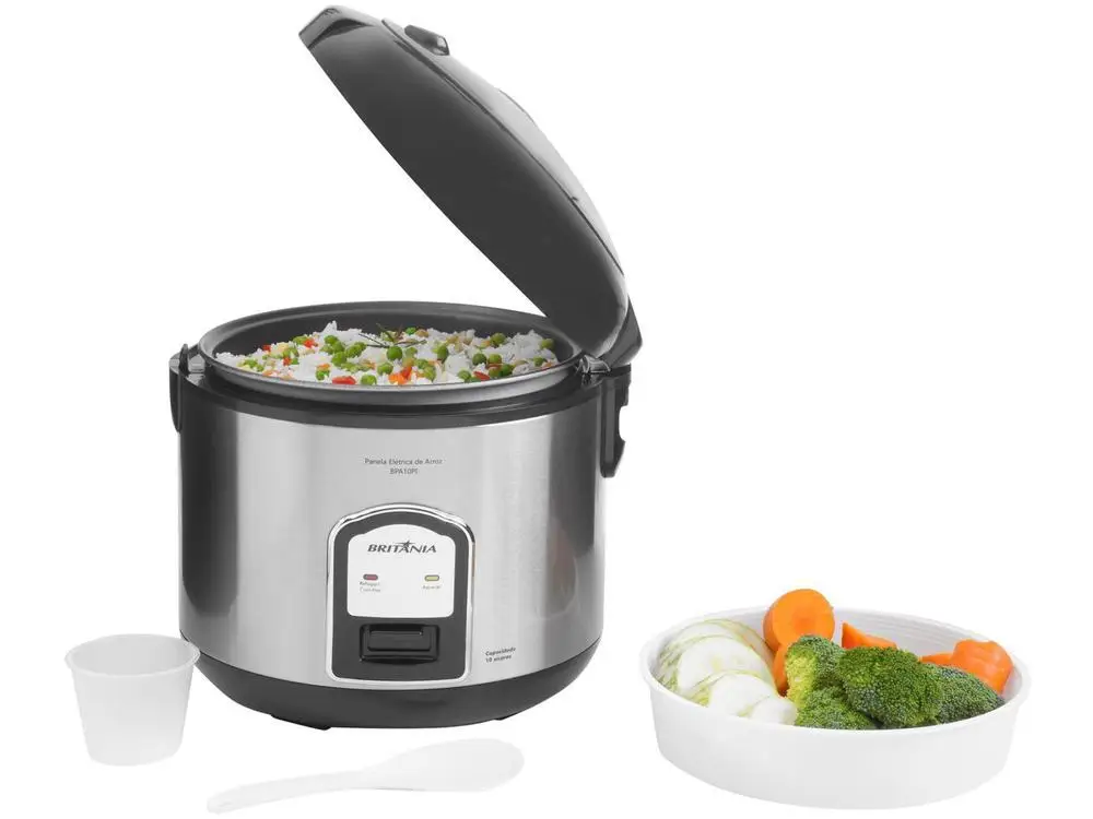 Panela de Arroz Elétrica Britânia BPA10PI - 110V 3