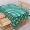 Waterproof And Oil-Proof Polka Dot Disposable Rectangular Tablecloth Peva Material Restaurant Hotel Tablecloth For Home Party 6