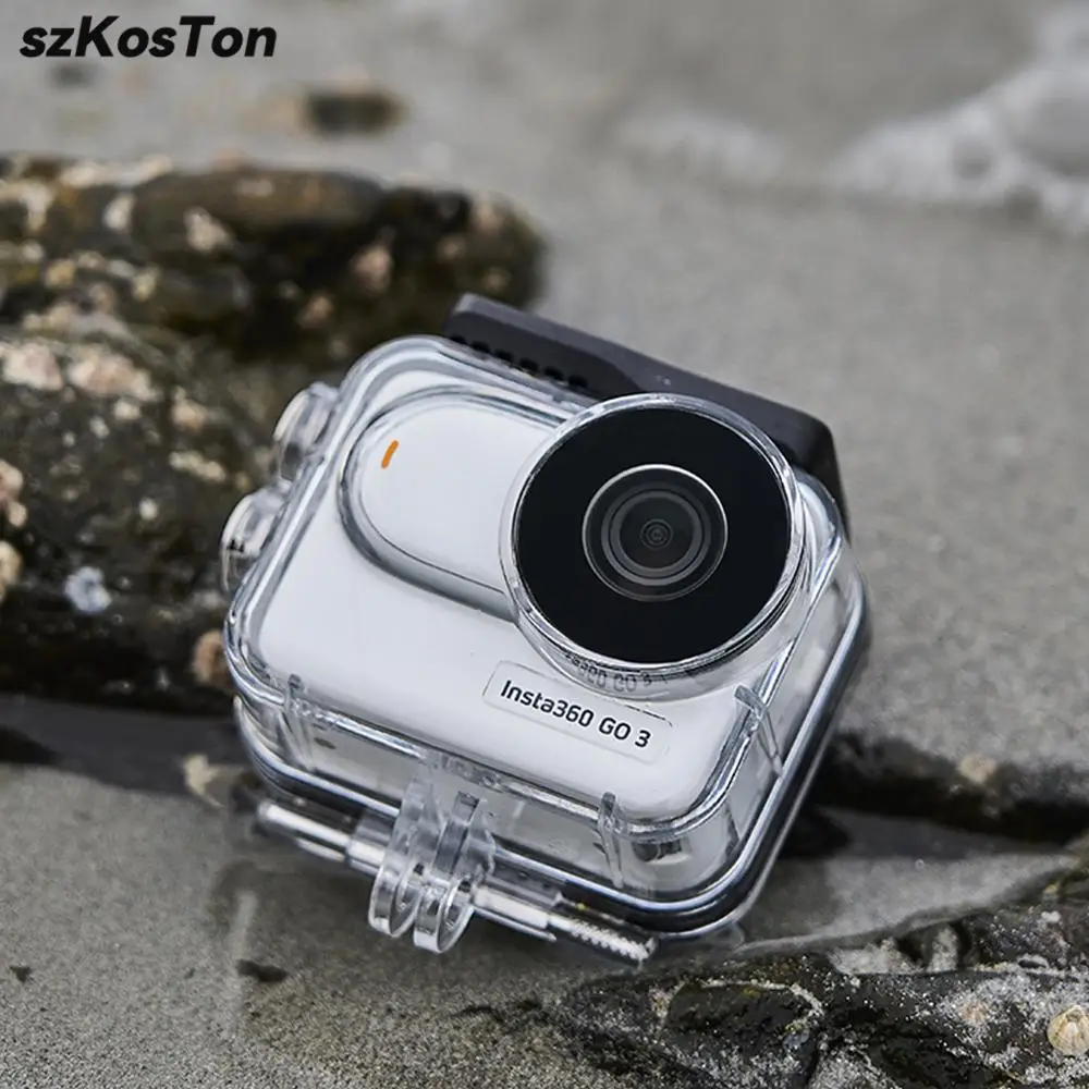 

60m Underwater Diving Housings For Insta360 GO 3 Waterproof Case Protective Box Diving Housings Shell Camera Accessories