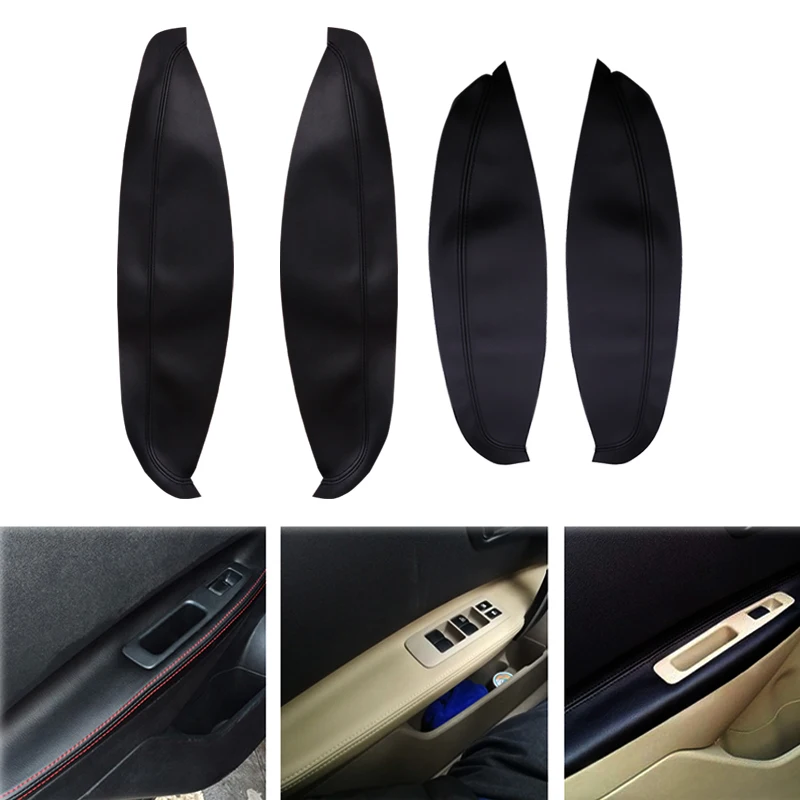 4 шт. кожаные накладки на подлокотники для Nissan Qashqai J10 2007-2015 | Автомобили и