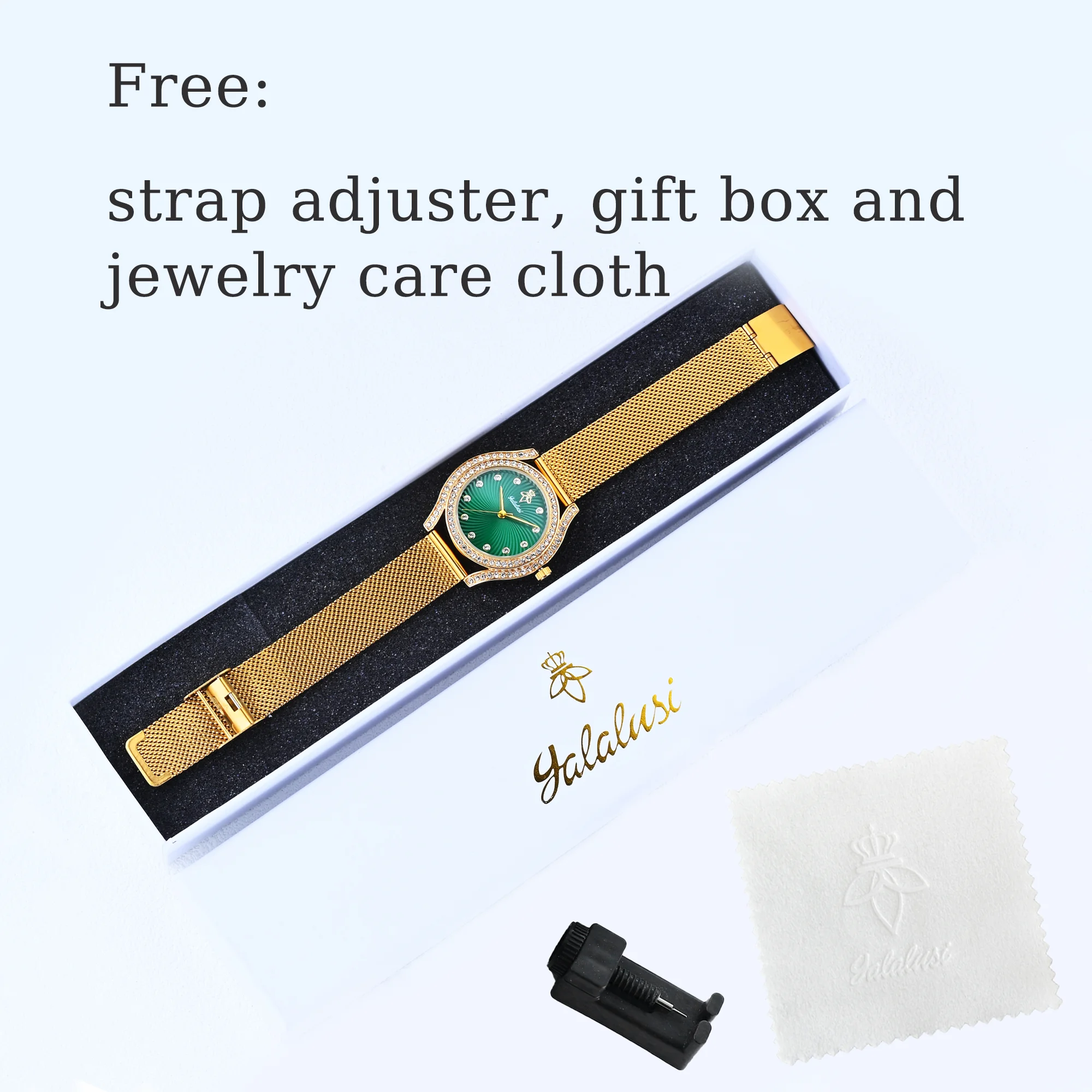 Elegant Women's Water-Resistant Quartz Wristwatch - Perfect Gift Idea