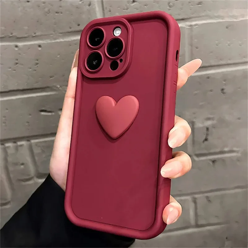 Love Heart Design Phone Case Cover