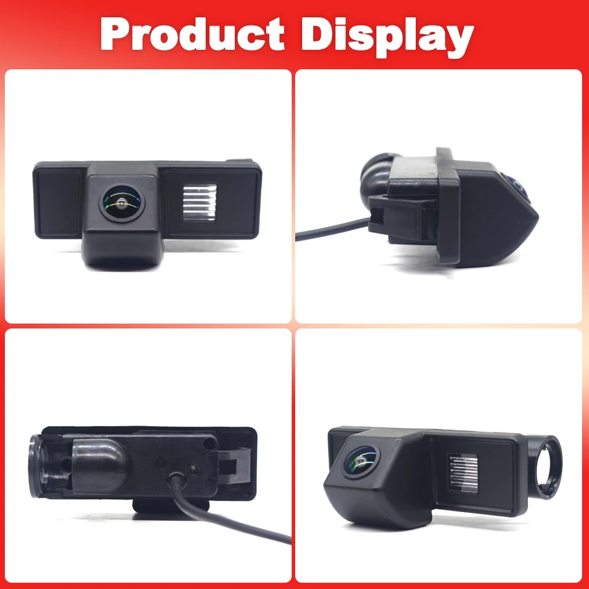 HD IP68 Derde Dak Top Mount Remlamp Reverse Achteruitrijcamera Backup