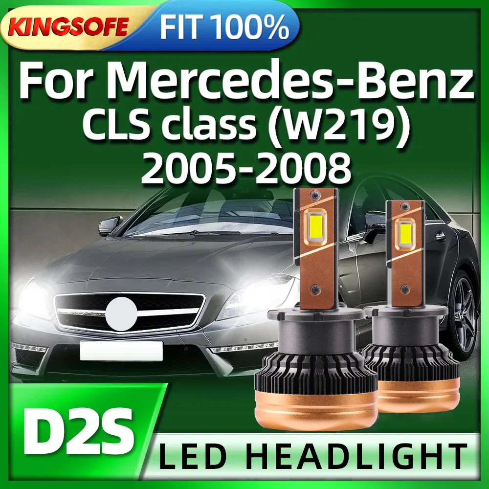 KINGSOFELedHeadlight30000LM120WAutoBulbsD2SHIDCarLightFor
