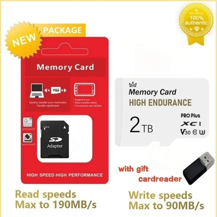 2TB1TBMemoryCardMicroTFSD512GBSDMemoryCardPhoneClass10