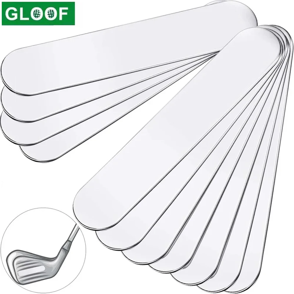 Golf Weighted Lead Tape Strips - 10 Pack Adhesive Strips