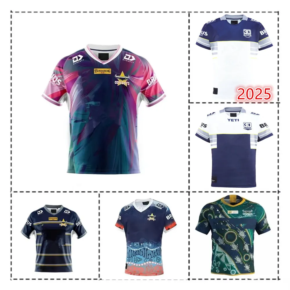 Rugby jersey-22/ North Queensland Cowboys home/ away singlet rugby jersey-mens size:S-5XL