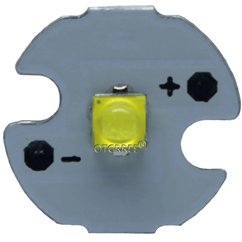 LED XPG3 시리즈 XPG3 S4 비드 칩, 1-7W, 2000mA 다이오드 쿨 웜 화이트 로얄 블루 이미터, 777lm, 20mm, 16mm PCB, 3W, 5W, 7W, 1-10 개