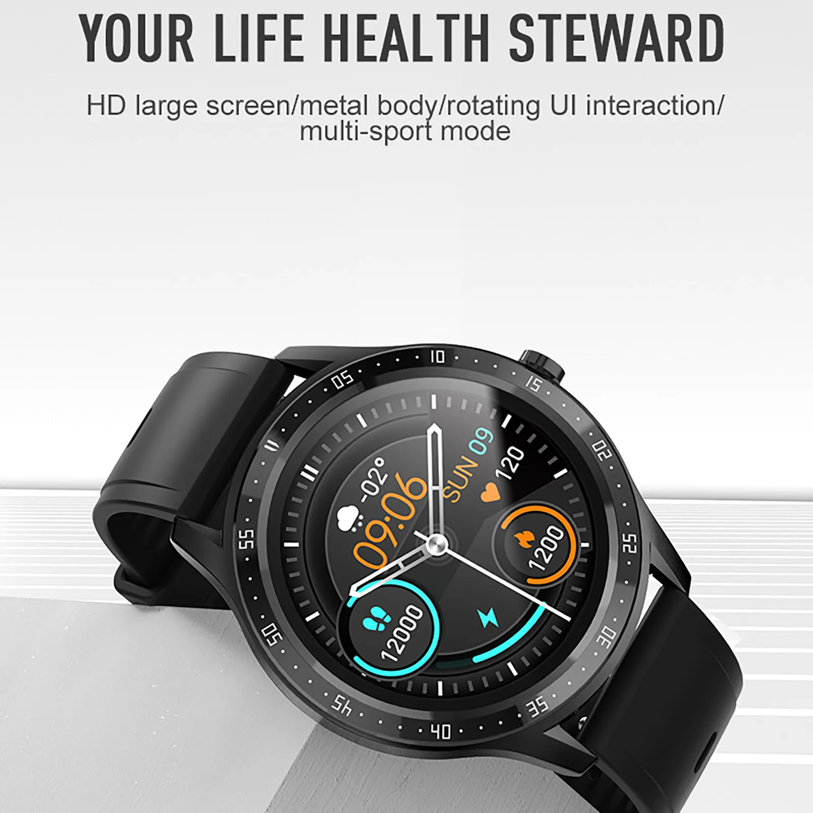 S32 Smart Watch For Men Sports Health Monitoring Fashion 1.28 Inches Ip67 Waterproof Women