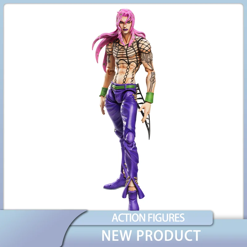 

Super Action Statue: Diavolo JoJo's Bizarre Adventure Part 5 Anime Action Figures Collect Model Toys