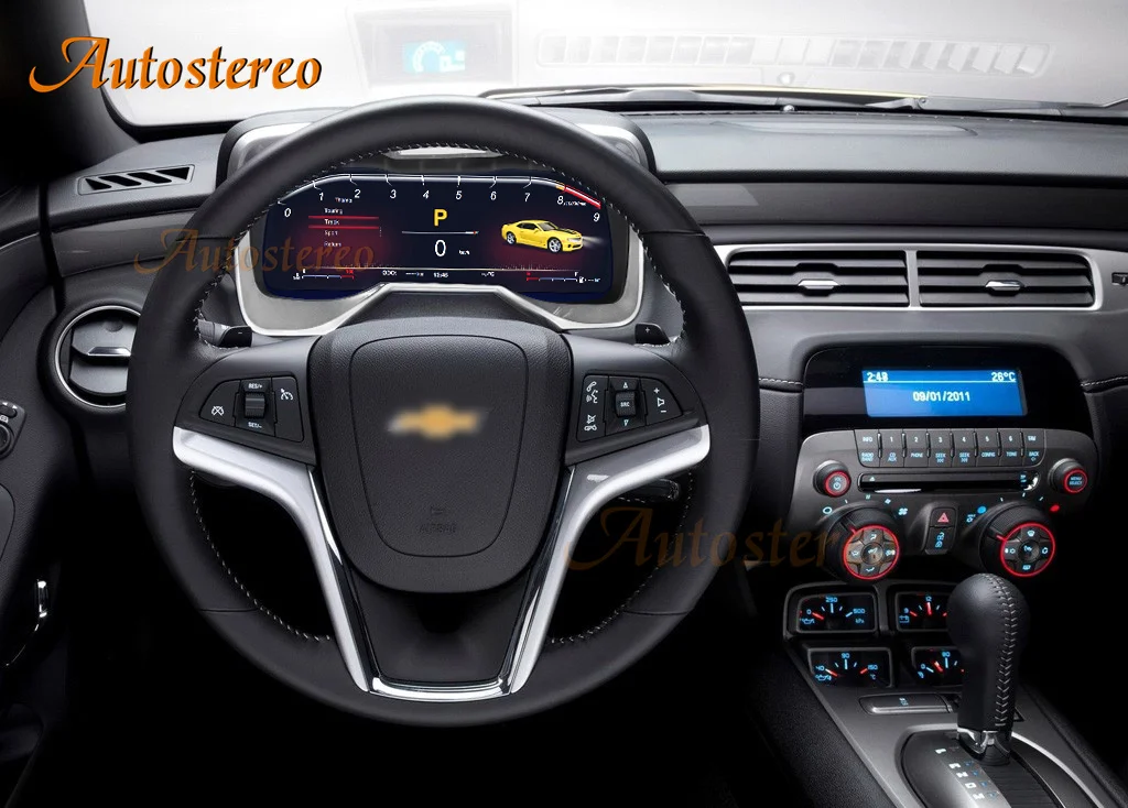 Odometer For Chevrolet Camaro 2010-2015 12.3‘’ Digital Cluster Virtual Cockpit C