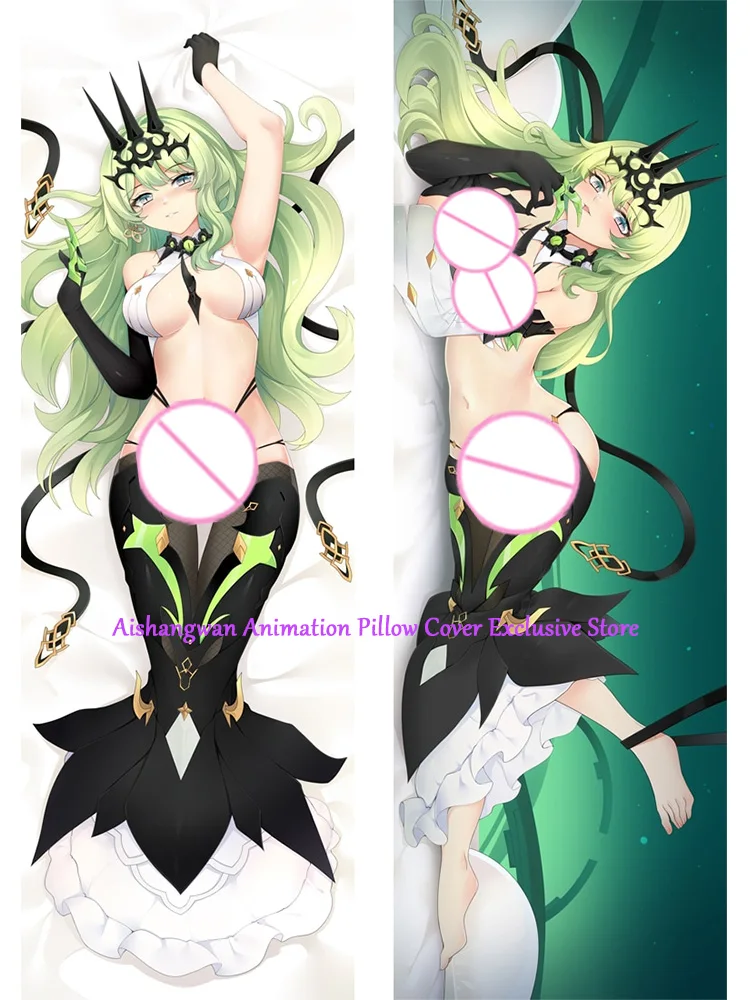 

Dakimakura Anime Pillow Cover Honkai Mobius Double Sided Print 2Way Cushion Bedding Festival Gifts Gifts