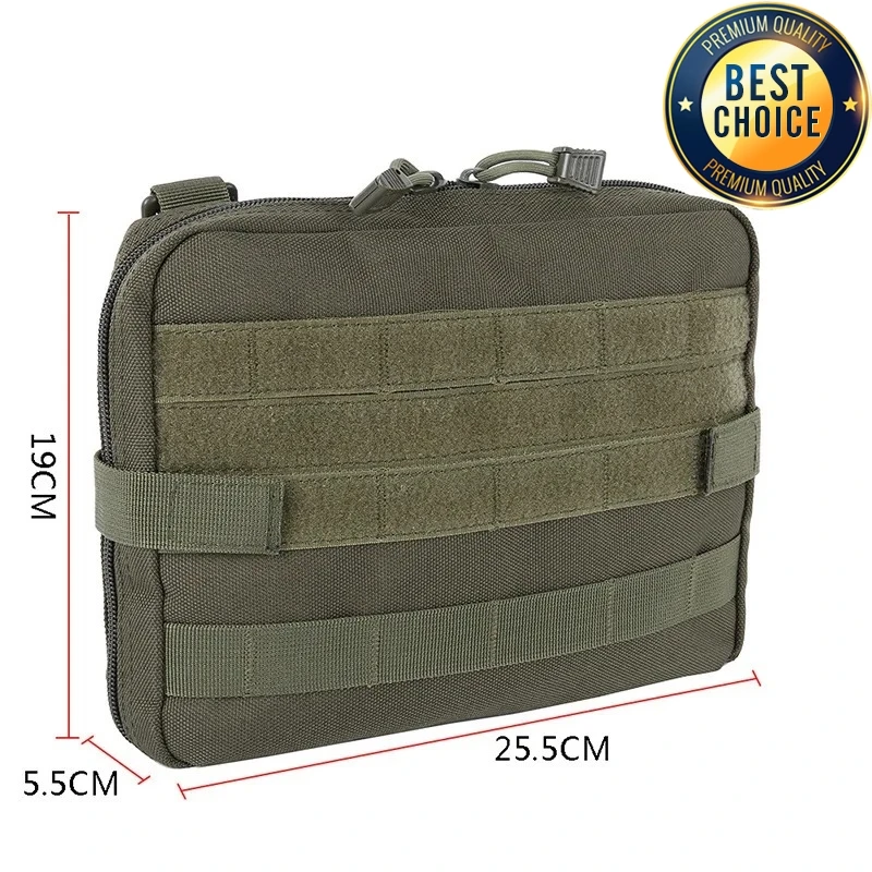 New EDC Tactical Bag Waist Belt Pack Hunting Vest Emergency Tools Pack Outdoor Medical First Aid Kit Camping Survival Pouch 6