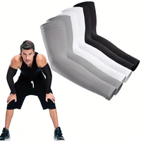 3 Pairs Unisex Sun Protection Arm Sleeves Breathable Cooling Arm Covers For Outdoor Activities Cycling Running Mountaineering 1