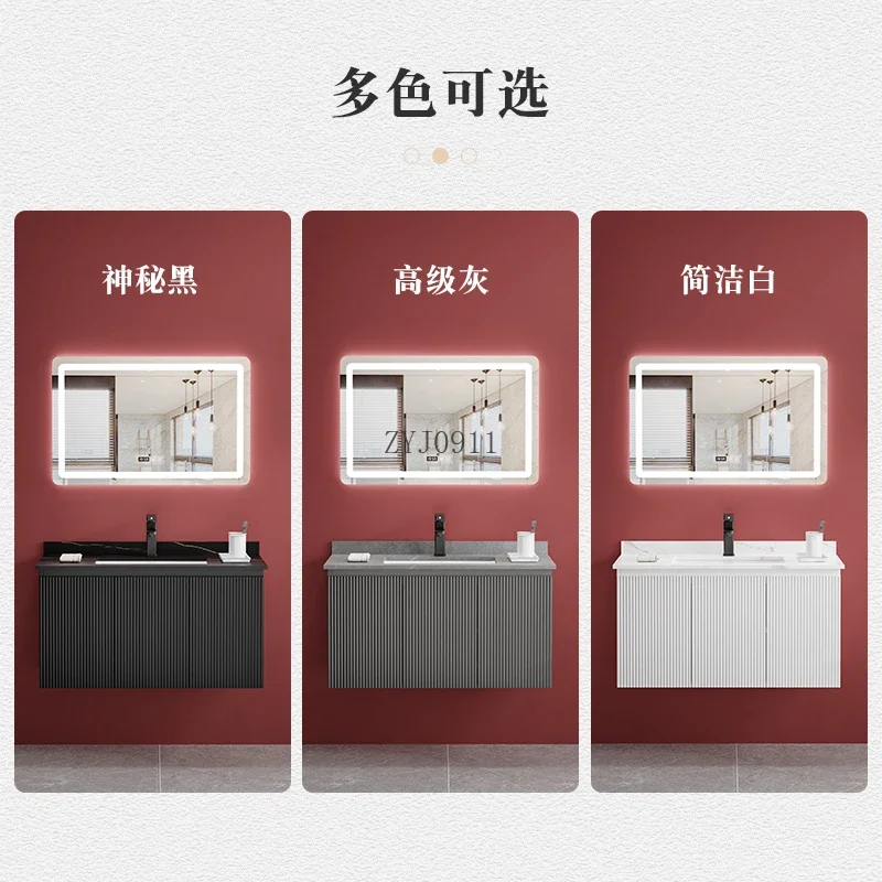 Smart Mirror Cabinet Washstand Bathroom Cabinet Washbasin Combination