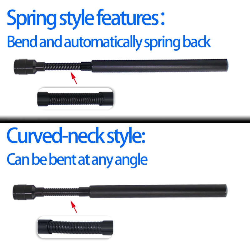 스프링 안테나는 868 MHz / 915 MHz/868-915 MHz로 구부리고 반동할 수 있으며, 회전 안테나는 어떤 각도로든 구부릴 수 있습니다. 전방향성 h