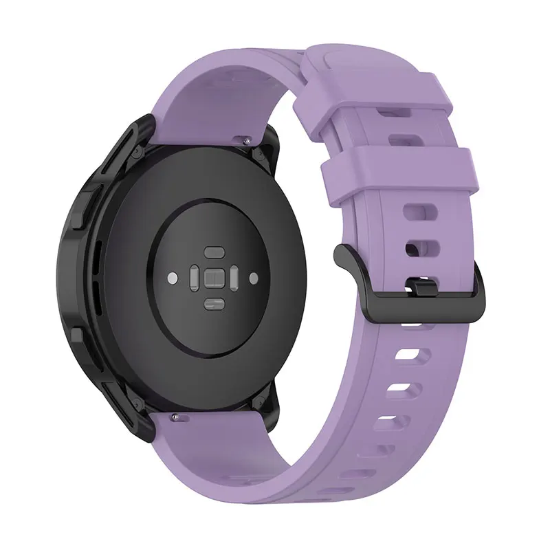 Enhanced Silicone Sports Watchband - 22mm Universal Strap