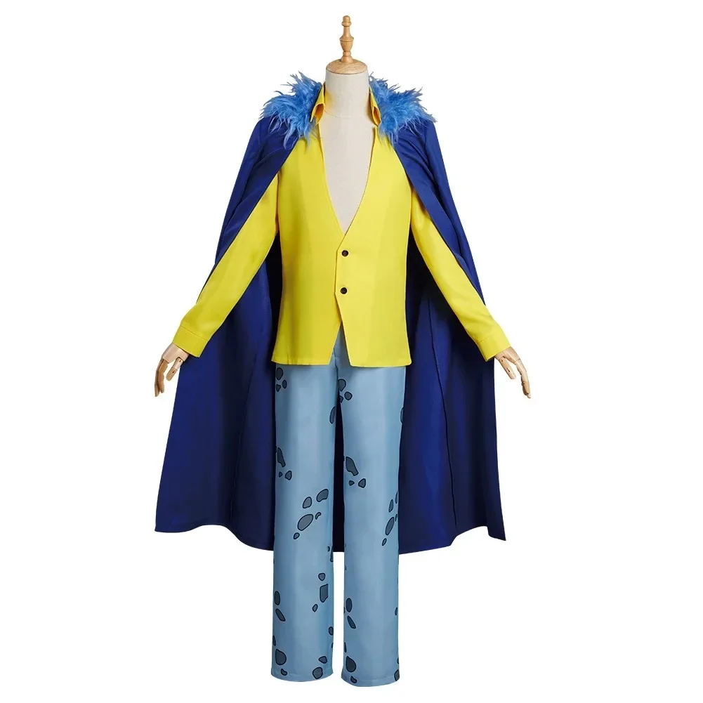 

Anime Role Play Cosplay Trafalgar D. Water Law Man Costume