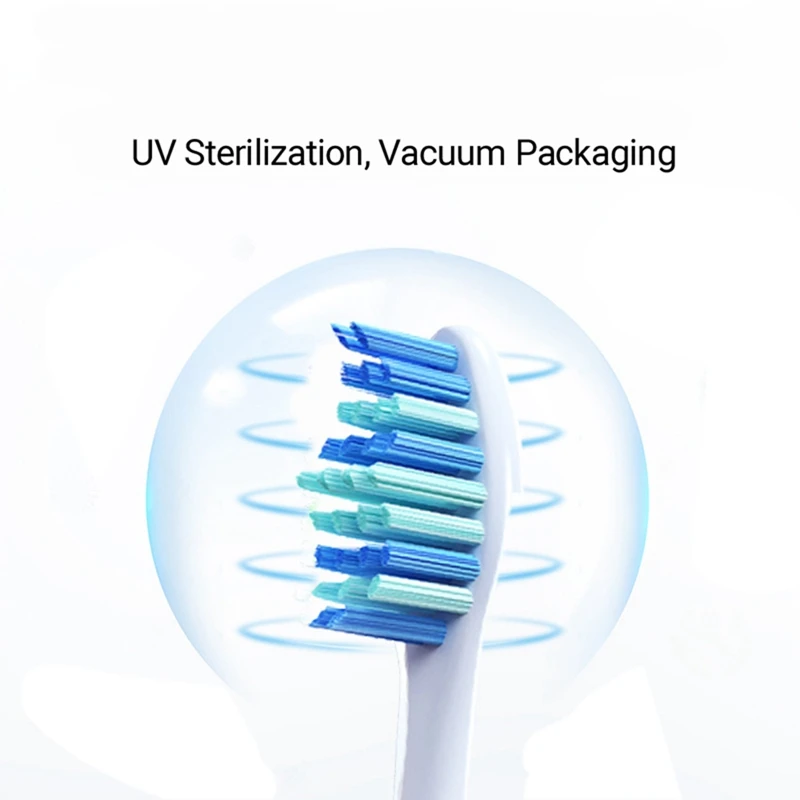 10PCS Replacement For HUAWEI/Lebooo/Fupai/KKC/ZR Smart Electric Toothbrush Clean Brush Heads  Replace Brush Head A 3