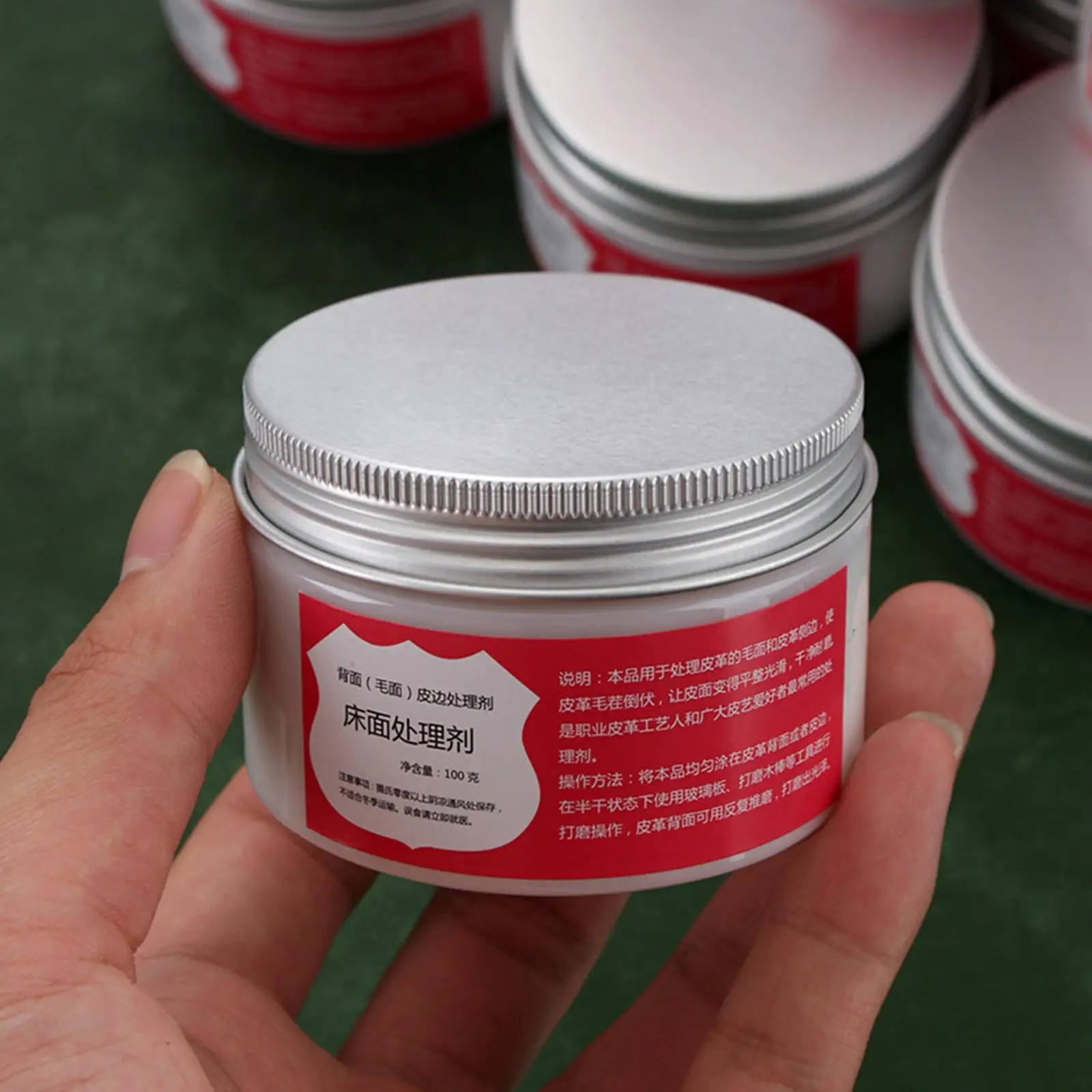 100ml Leather Edge Paint Smoothness Handcraft Cmc Smooth Treatment Protective Edge Paint Leathercraft Leather Burnisher