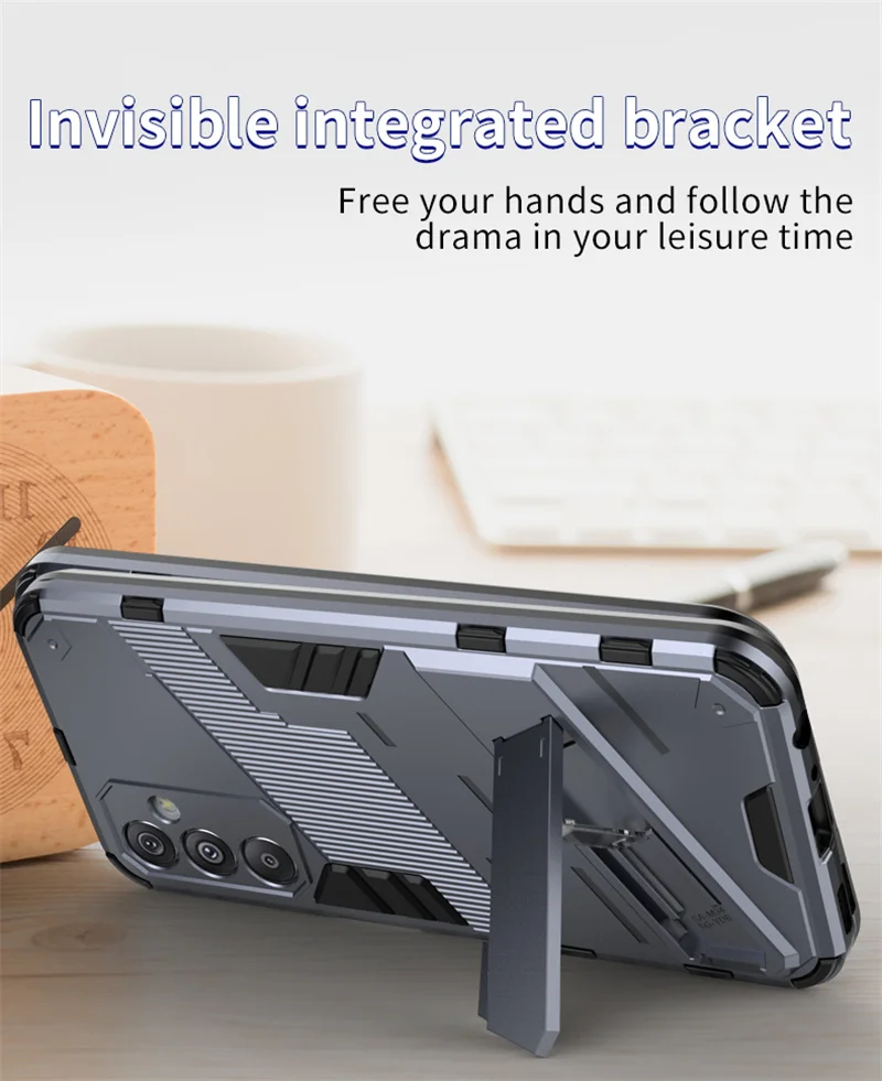 Magnetic Armor Phone Case for Samsung Galaxy M34 M54 M14 F14 A35 A55 A15 5G A05 A05S 4G Shockproof Stand Protection Back Cover Sd6e3e7b26f3242ac958e47781bc8a072t