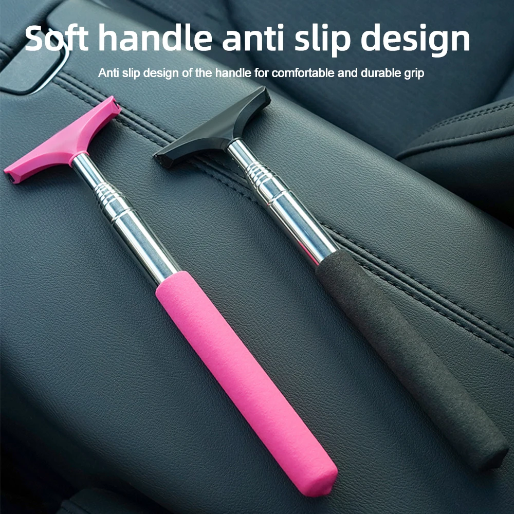 Car Multifunctional Snow Scraper Extendable Telescopic Snow Remover Cleaning Shovel Sweeping Rainny Cleaning Tools