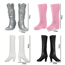 Elegant Lace Doll Outfit Collection - Fashionable Dresses and Accessories (4 Pairs Shoes U)