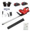 Powerful Batteries Rechargeable On/off Switch Safety Guard Hedge Trimmer 800W Electric Cordless Hedge Cutter Grass Shear 1