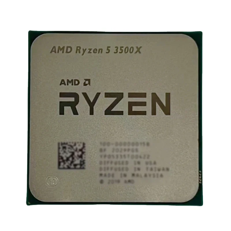 AMD Ryzen 5 3500X R5 3500X 3.6GHz 6코어 6스레드 7nm 65W L3=32M CPU 프로세서 100-000000158 소켓 AM4 쿨러 없음
