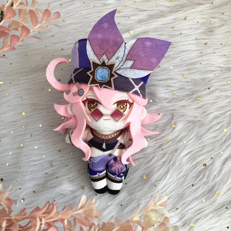 20cm Anime Game Genshin Impact Dori Cosplay  Plush Doll Pillows Cosplay Cartoon Props Accessories Adult Children Christmas Gifts 10cm impact tartaglia kaeya diluc venti xiao klee plush pendant toy mini keychain doll backpack accessorie for gift