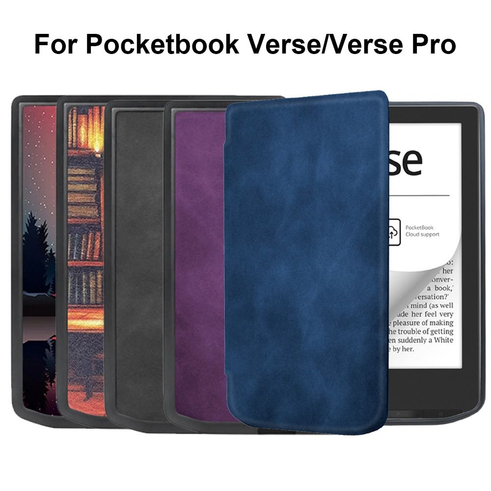 For Pocketbook Verse/Verse Pro e-Reader Case Ultra Slim Filio Cover PB 629/634 Funda Auto Wake/Sleep Soft TPU Protective Shell
