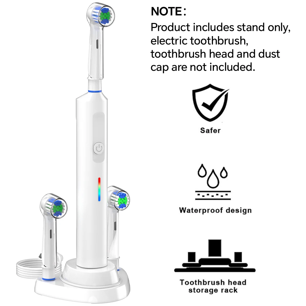 Toothbrush Holders Compatible with Oral B Electric Toothbrush Heads, Replacement Brush Head Stand Base Fit for Pro and D Series