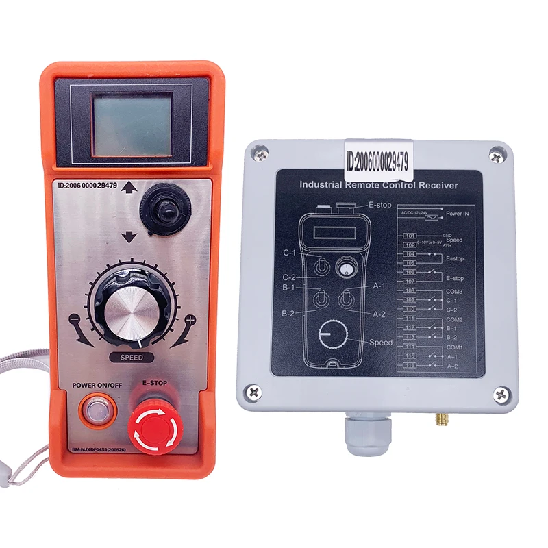 

NJXDF04S1 433Mhz wireless industrial Welding machine lifting crane remote control
